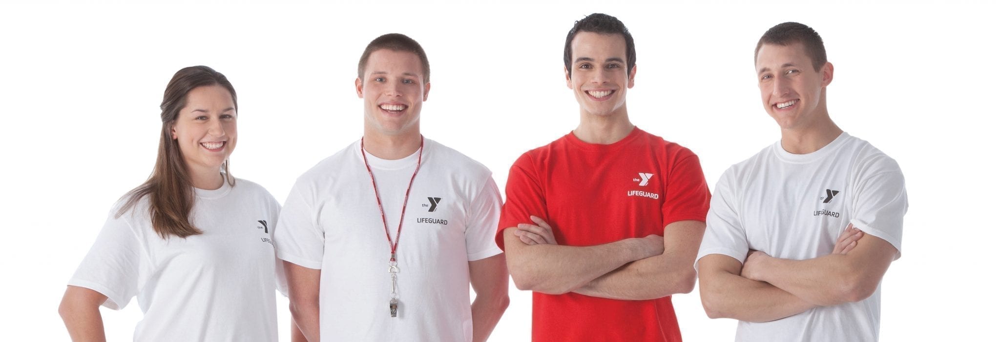 4 lifeguards smiling
